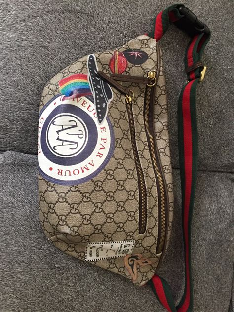 gucci fanny pack with snake